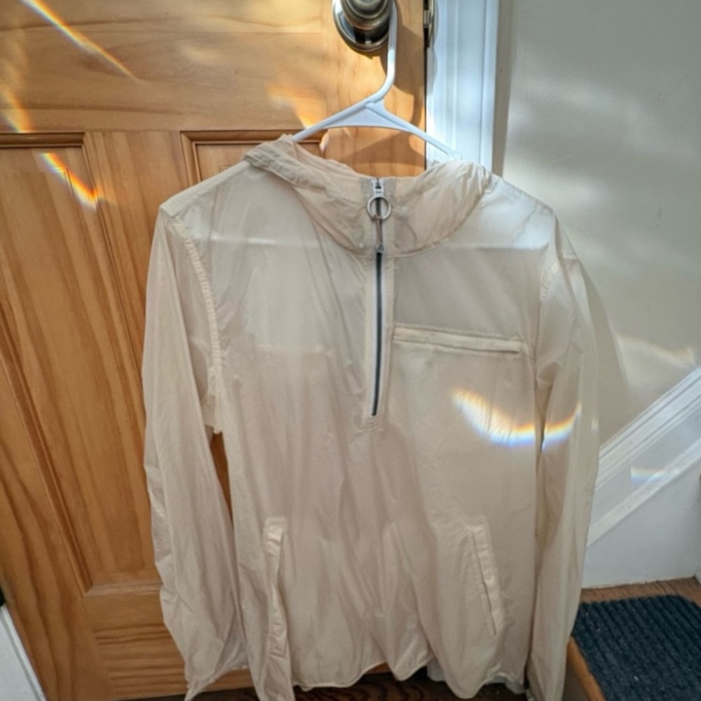 Lululemon Athletica Off-White Nylon Jacket